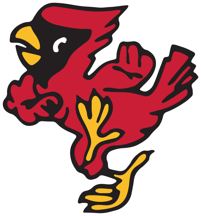 Ball State Cardinals 1965-1990 Alternate Logo iron on transfers for T-shirts